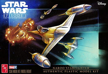1/48 STAR WARS: THE PHANTOM MENACE N-1 NABOO STARFIGHTER (SNAP)