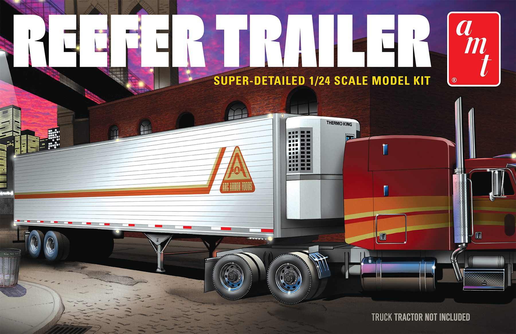 1/24 REEFER SEMI TRAILER 
