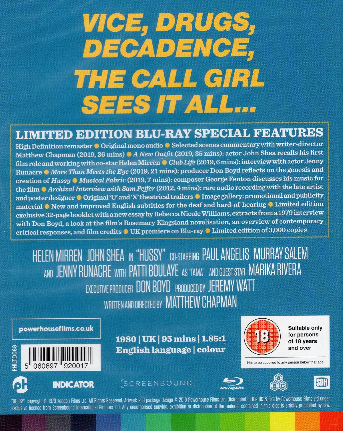 Hussy (Limited Edition) (ej svensk text) (Blu-ray) - 2
