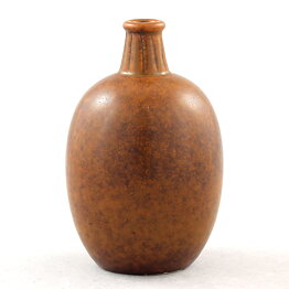 Gunnar Nylund (1950s) Unique Brown Vase 9 cm