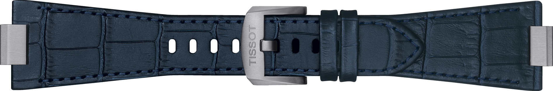 T852.047.701 Tissot PRX 40 blått läderband