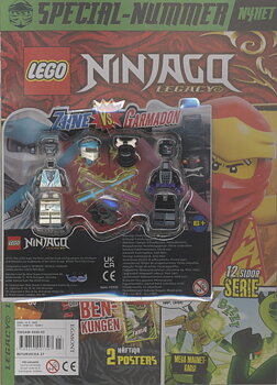 LEGO nr 2 2023, Lego minifigur: Zane VS Garmadon