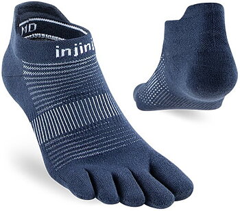 Injinji Run Lightweight No-Show Navy