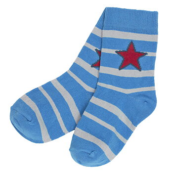 socks STRIPES SKY/FOSSIL
