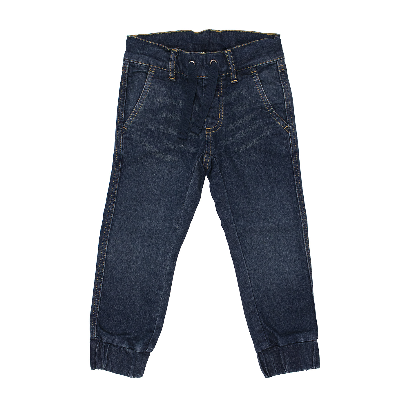 lined chinos STRETCH DENIM RAW VINTAGE, Trousers