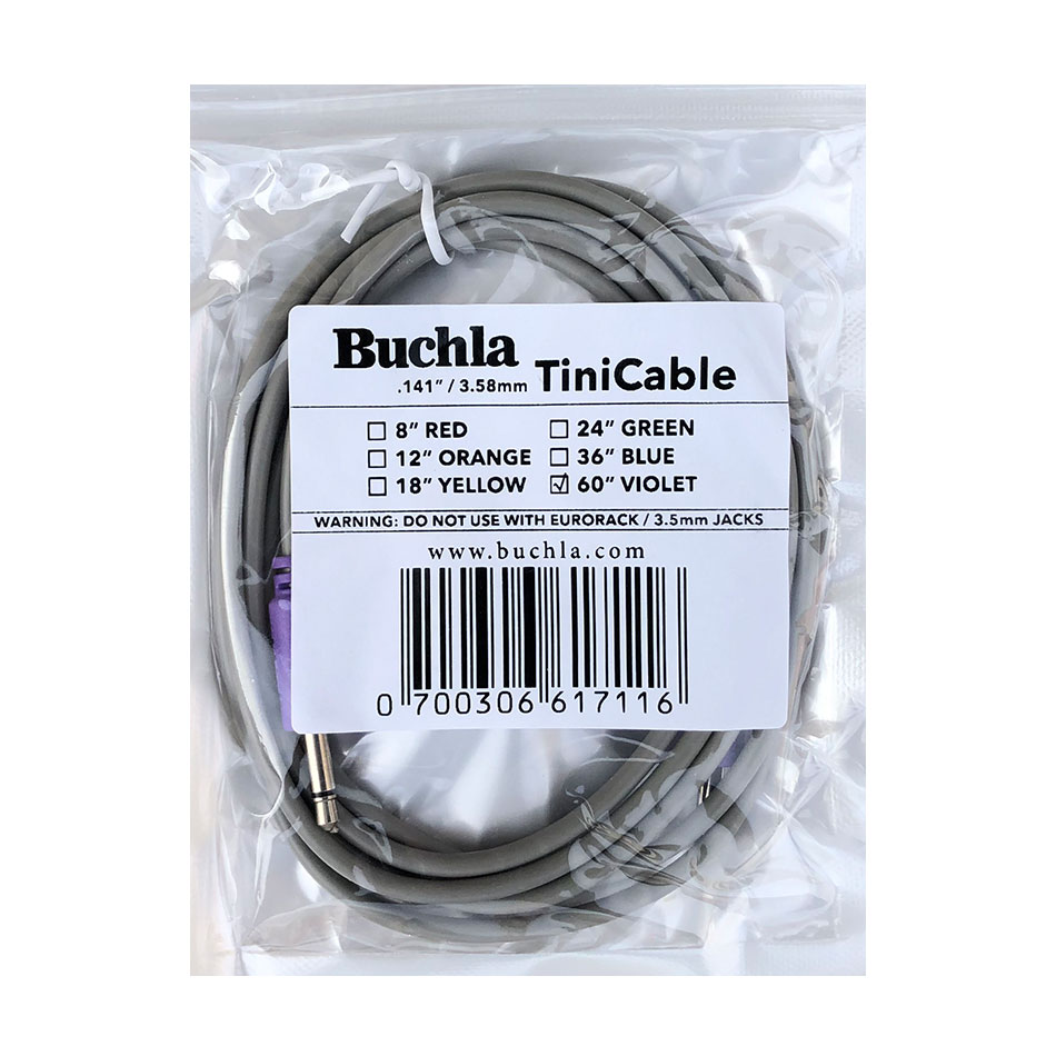 Buchla TiniCable (60" VIOLET)