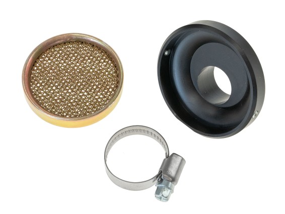 Svingbart luftfilter med hus, kort modell for trange plassforhold, passer f.eks. til 15 mm SRE-forgassere - 2
