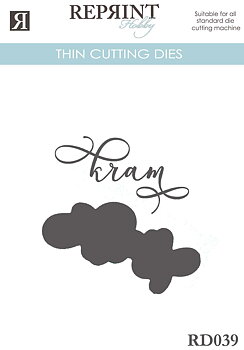 Dies - Reprint - Kram  med bakgrund - 69x 43mm