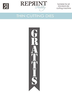 Dies - Reprint - Grattistag - 17 x 89 mm