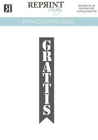 Dies - Reprint - Grattistag - 17 x 89 mm
