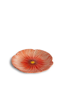 Assiett Poppy röd, Byon
