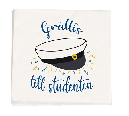 SERVETTER STUDENTMÖSSA 25 x 25 XM 16-P