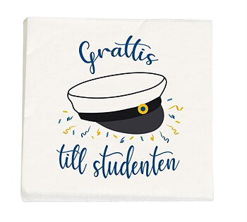 SERVETTER STUDENTMÖSSA 25 x 25 XM 16-P