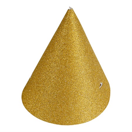 PARTY HATT MINI GULD 4-P