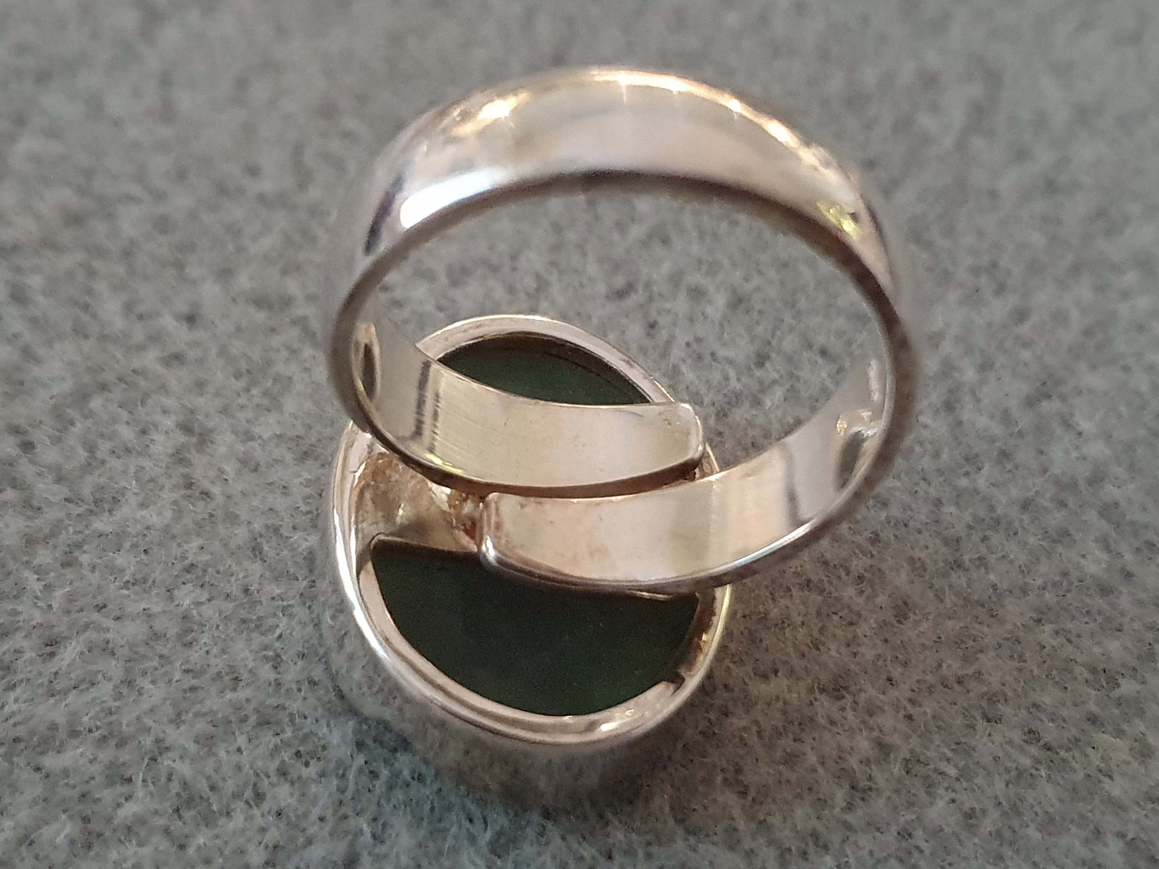 Ring with fluorite, 925 sterling silver - 3