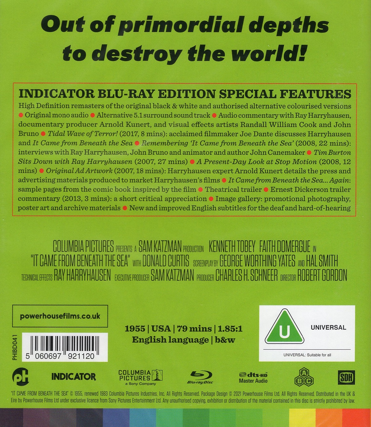It Came From Beneath the Sea (ej svensk text) (Blu-ray) - 2