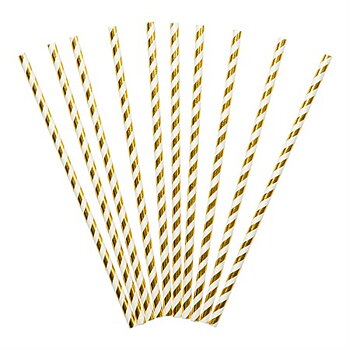 SUGRÖR GULD RANDIG 10-PACK
