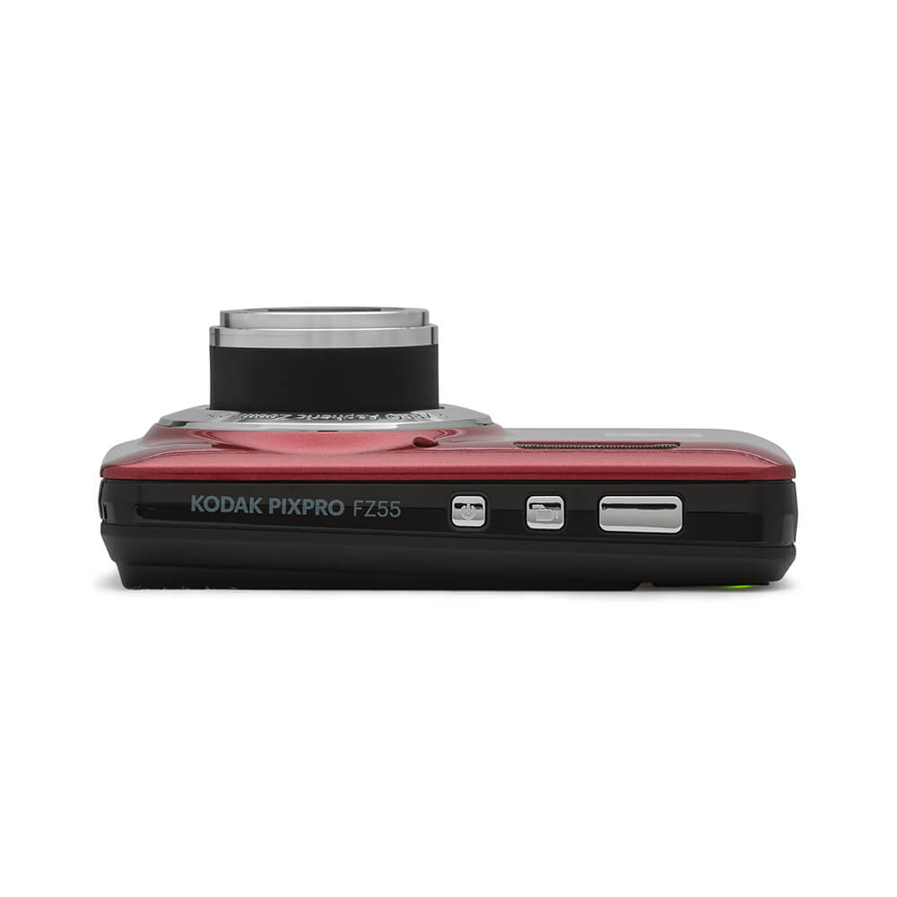 Kodak Pixpro FZ55 röd + väska Fraktfritt  - 5