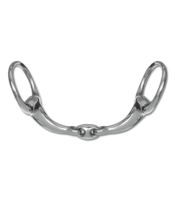 Waldhausen Anatomical Eggbutt Bite, Double Jointed, Solid