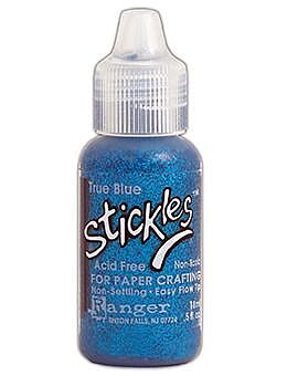 True Blue, Stickles Glitter Glue, Ranger Ink