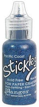 Pacific Coast, Stickles Glitter Glue, Ranger Ink