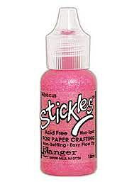 Hibiskus, Stickles Glitter Glue, Ranger Ink