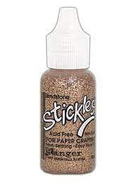 Sandstone, Stickles Glitter Glue, Ranger Ink