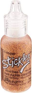 Copper, Stickles Glitter Glue, Ranger Ink