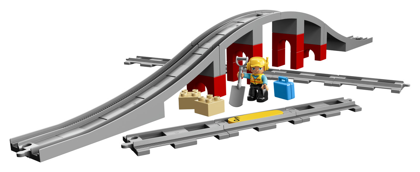 LEGO duplo - 10872 Tågbro och spår
