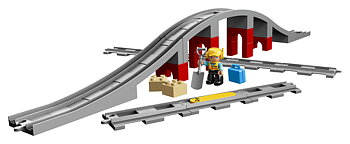 LEGO duplo - 10872 Tågbro och spår