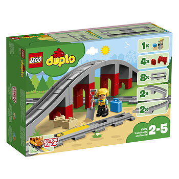 LEGO duplo - 10872 Tågbro och spår