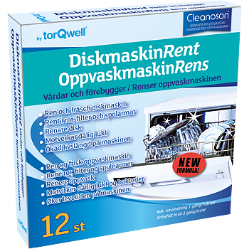  DISKMASKINSRENT CLEANOSAN 12-Pack