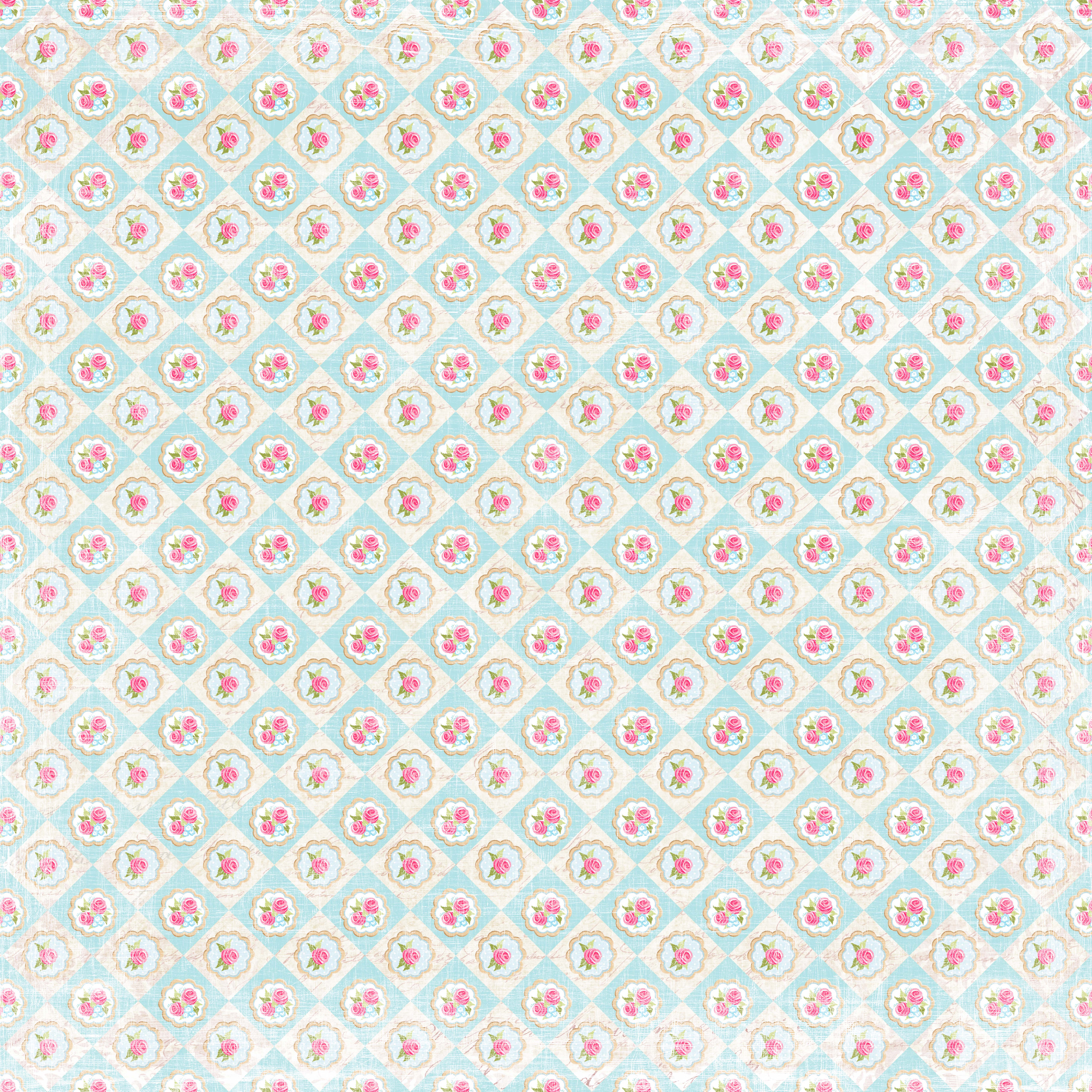 Holiday - Camping Holiday, 12"x12", dubbelsidigt, Reprint - 2