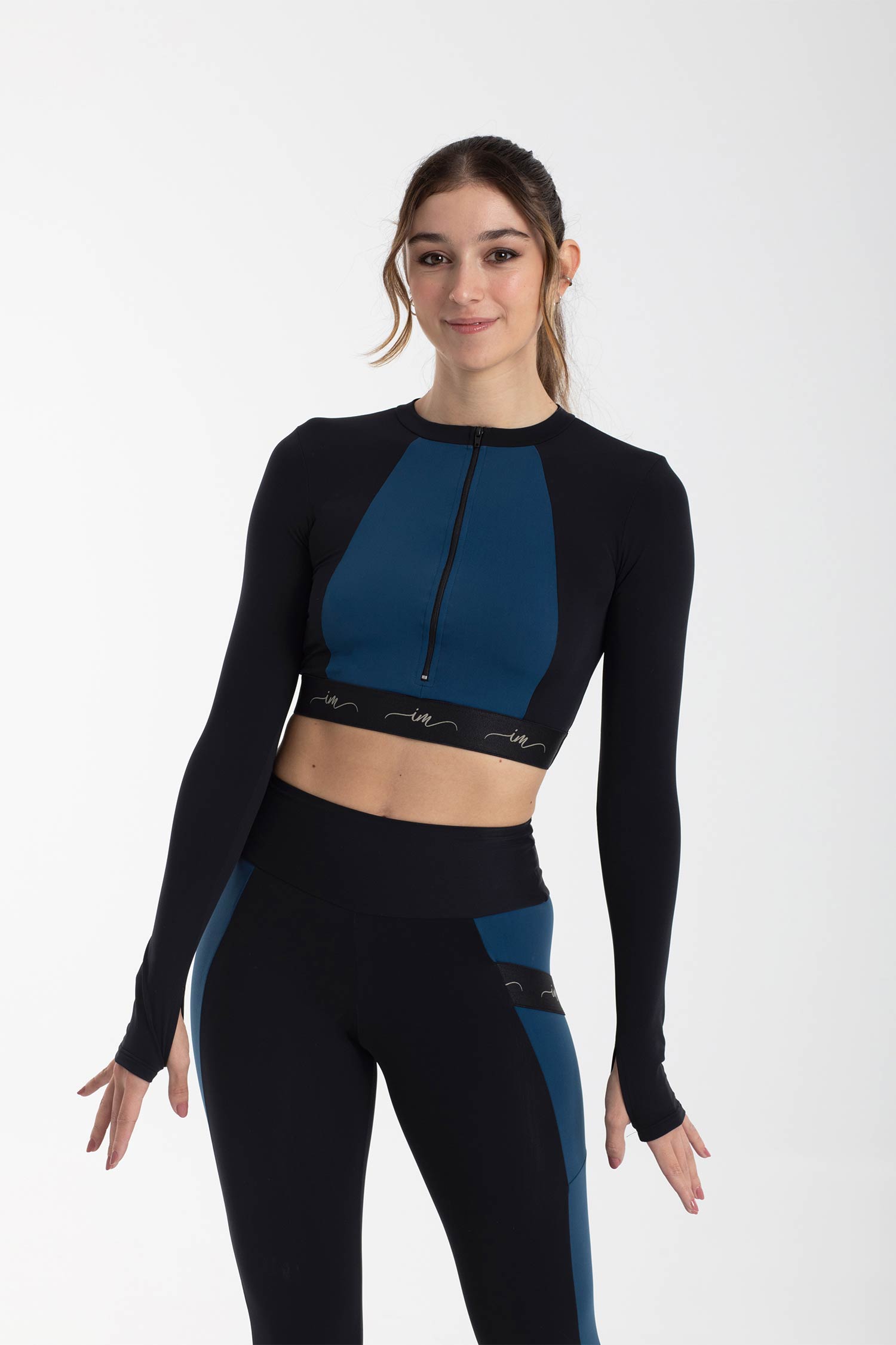 Croptop i microfiber