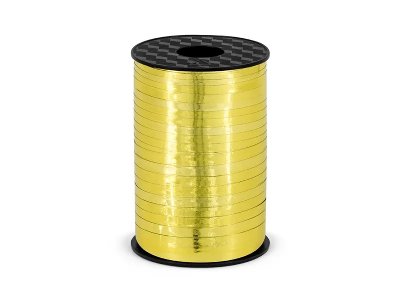Ballongsnöre 225 meter - Guld (metallic)