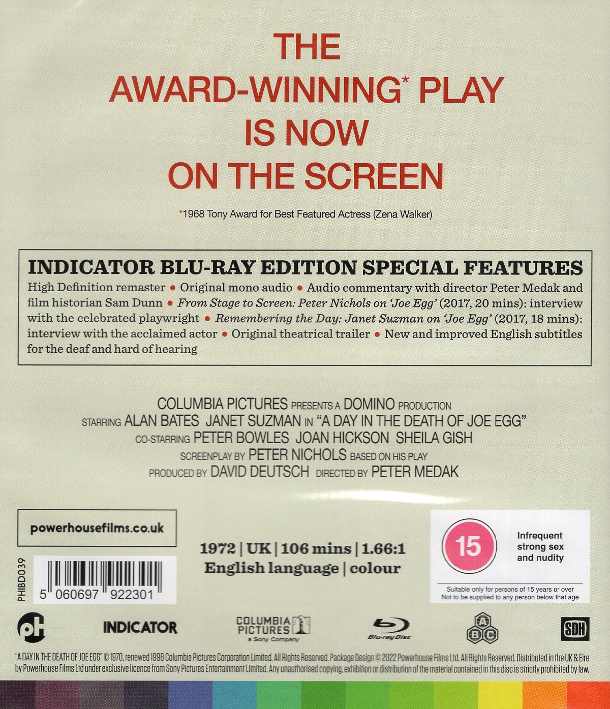 A Day In the Death of Joe Egg (ej svensk text) (Blu-ray) - 2