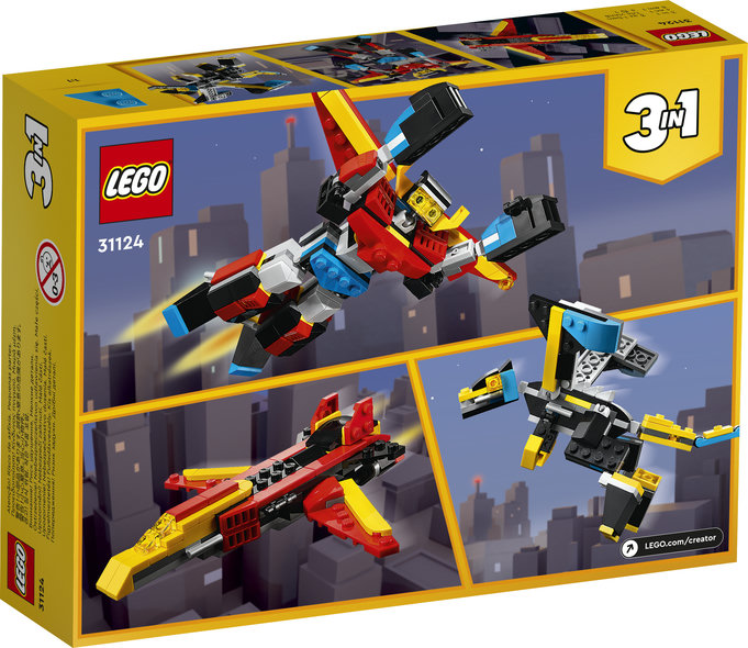 LEGO Creator - 31124 Superrobot 3 i 1 - 3