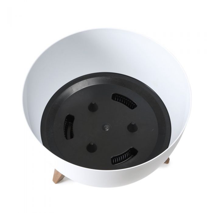 Kruka Roma Line ECO med fot 47 cm grå - 2