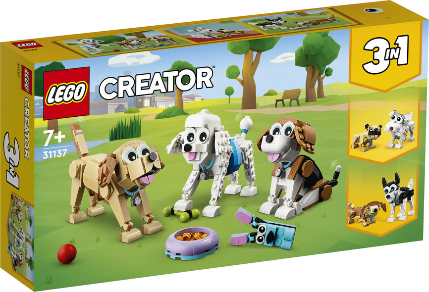 LEGO Creator - 31137 Gulliga hundar 3 i 1