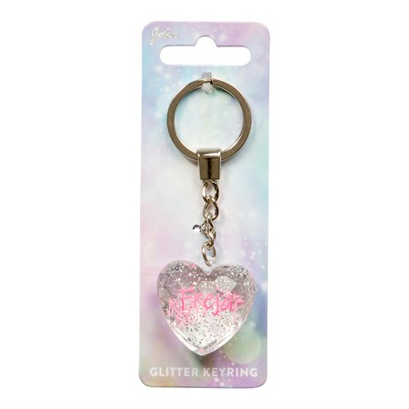 Glitter Heart Freja Avaimenperä