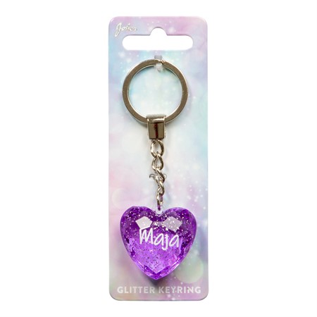 Glitter Heart Maja Avaimenperä