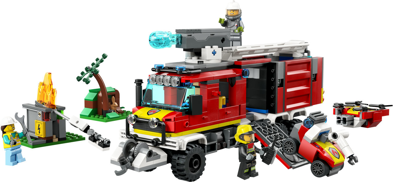 LEGO City fire -  60374 Brandchefens bil - 3