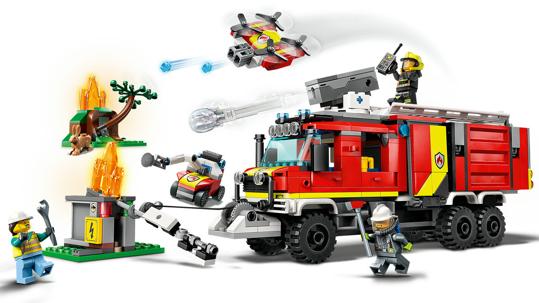 LEGO City fire -  60374 Brandchefens bil - 4