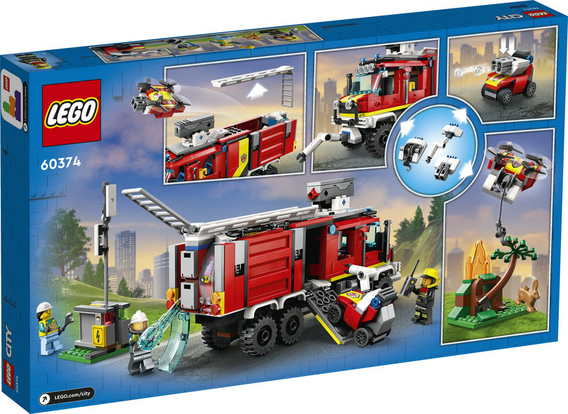 LEGO City fire -  60374 Brandchefens bil - 2