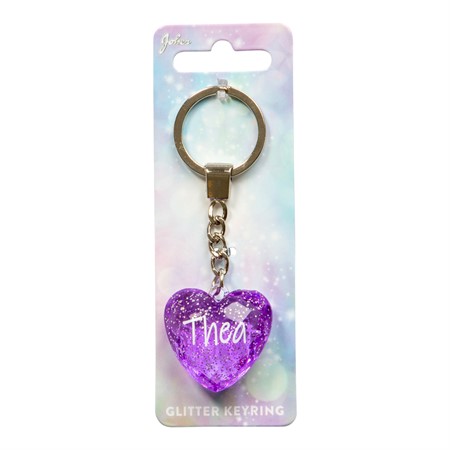Glitter Heart Thea Avaimenperä