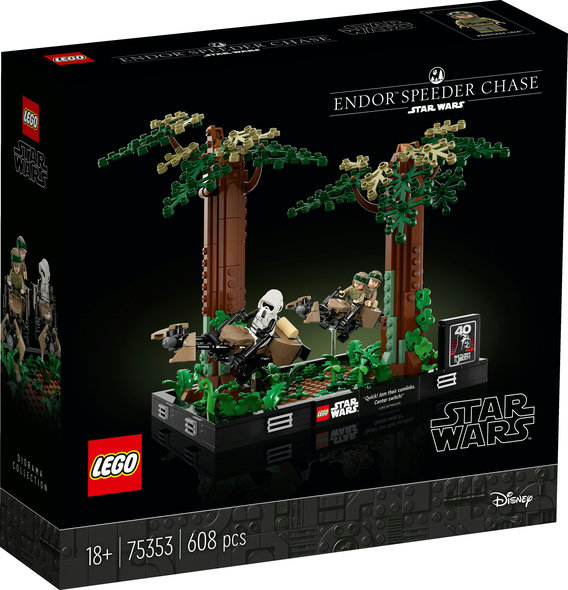 LEGO Star wars - 75353 Speed chase Diorama