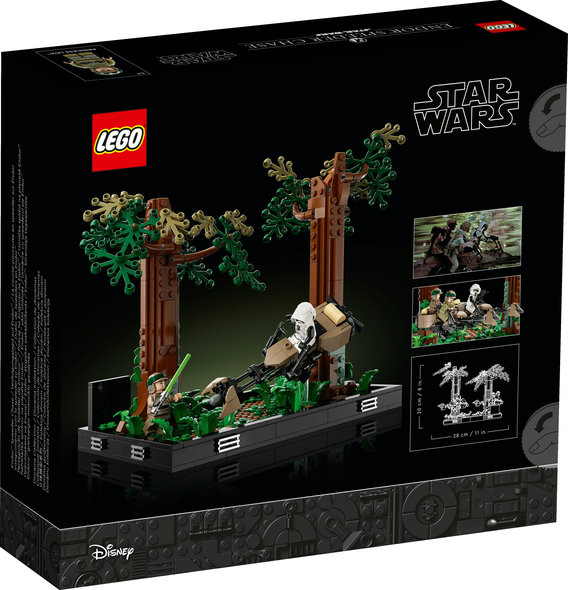 LEGO Star wars - 75353 Speed chase Diorama - 2