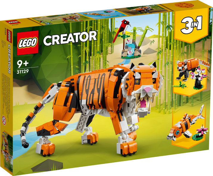 LEGO Creator - 31129 Majestätisk tiger 3 i 1
