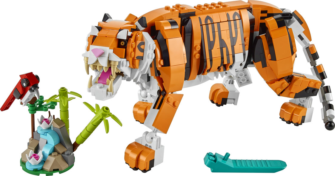 LEGO Creator - 31129 Majestätisk tiger 3 i 1 - 3
