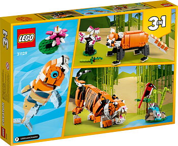 LEGO Creator - 31129 Majestätisk tiger 3 i 1